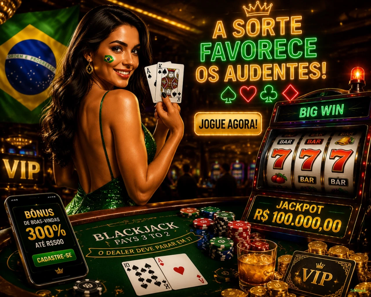 Bônus boas-vindas 586bet R$100